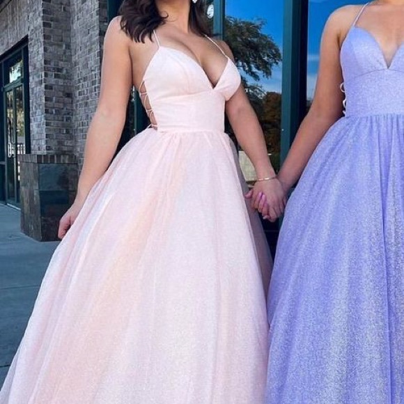 strapless open back dress BLUSH VIOLET TUTU DRESS – Toots Kids main image 1